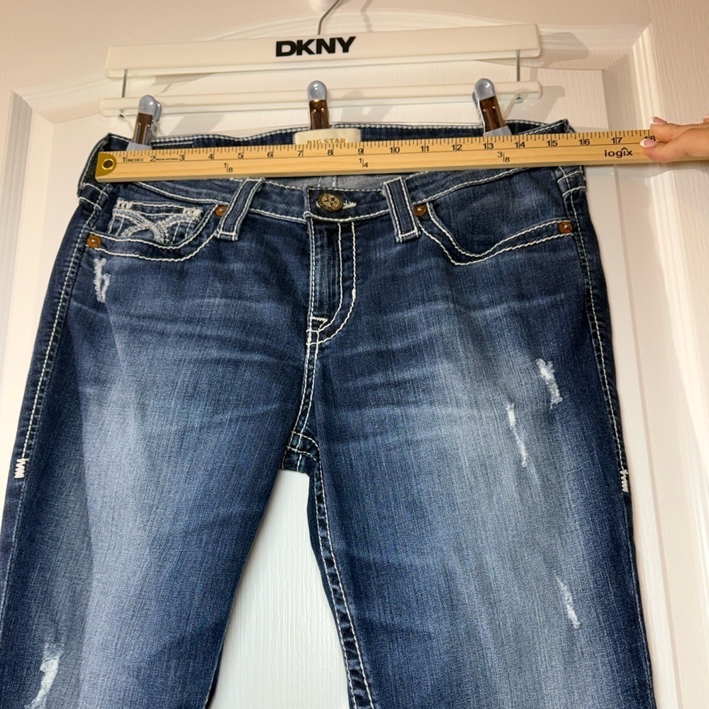 Big Star New Hazel Boot Women's Blue Jeans Wore One Time - Picture 3 of 7